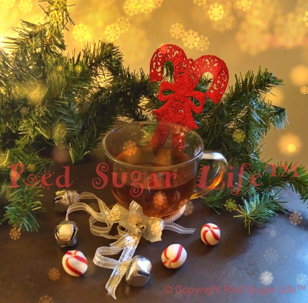 my candy cane peppermint tea red sugar life sugar free type 1 diabetes