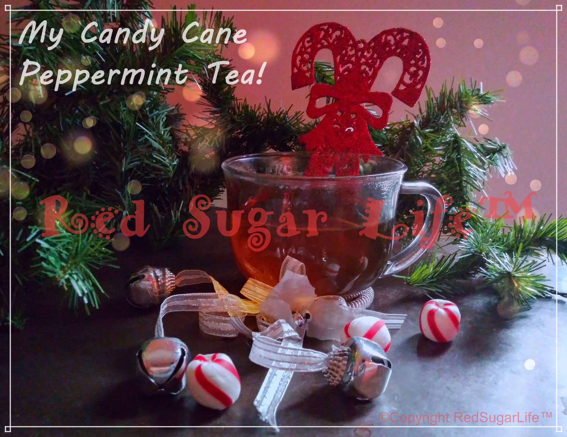 my candy cane peppermint tea red sugar life sugar free type 1 diabetes